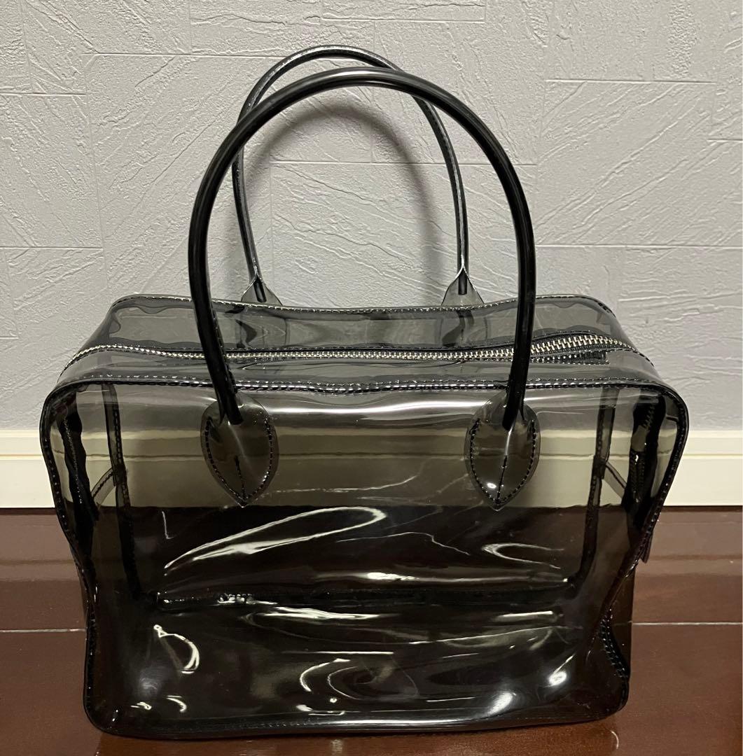 新品未使用【boutique310】佐藤佳菜子 PVCボストン ニンジャ