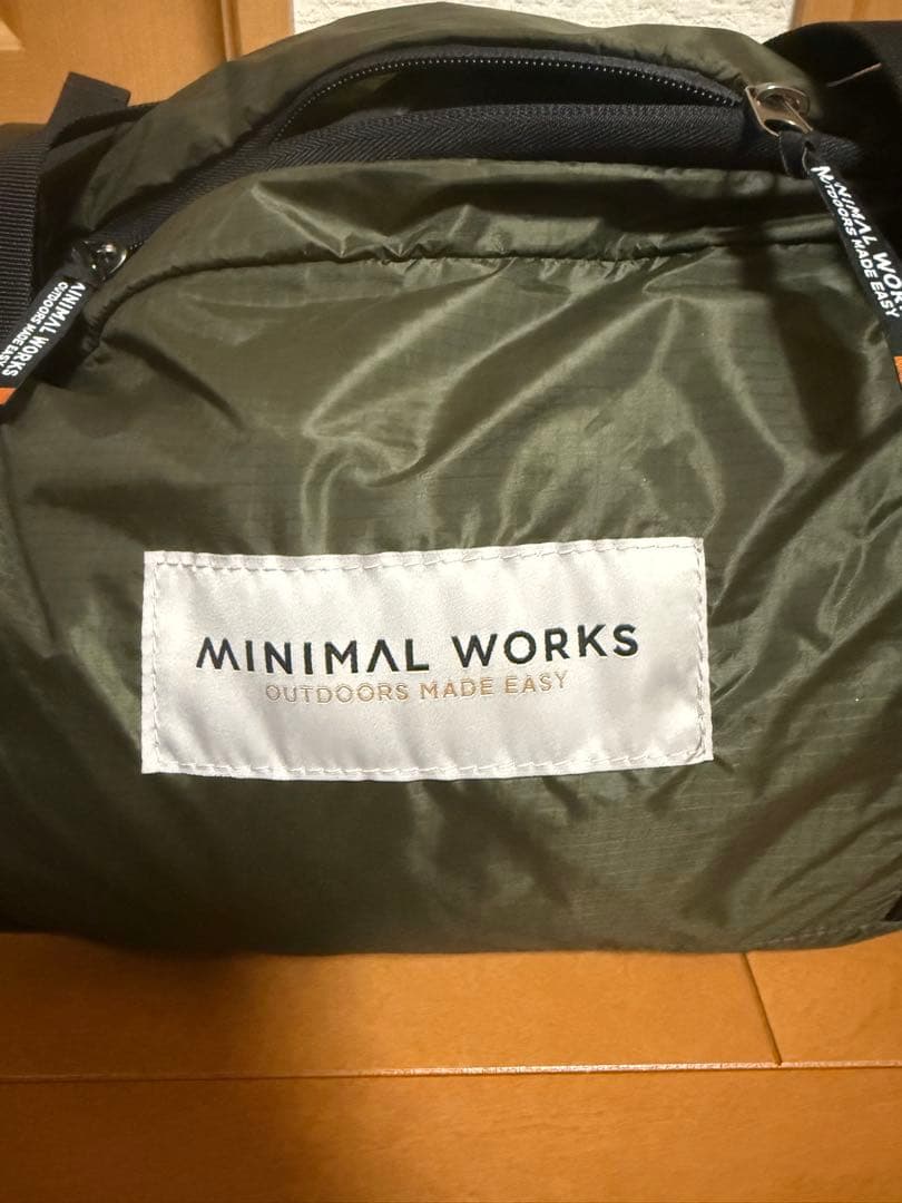 ミニマルワークス　シェルターg ベスティビュール　オリーブ　ベスティブル