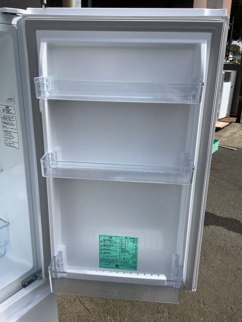ミカコジ 25年製 ハイセンス 2ドア冷蔵庫 HR-D1701W 175L