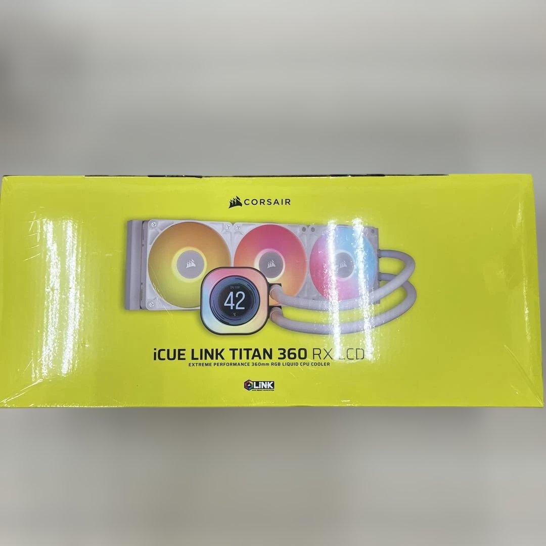 CORSAIR iCUE LINK TITAN 360ラジエーター