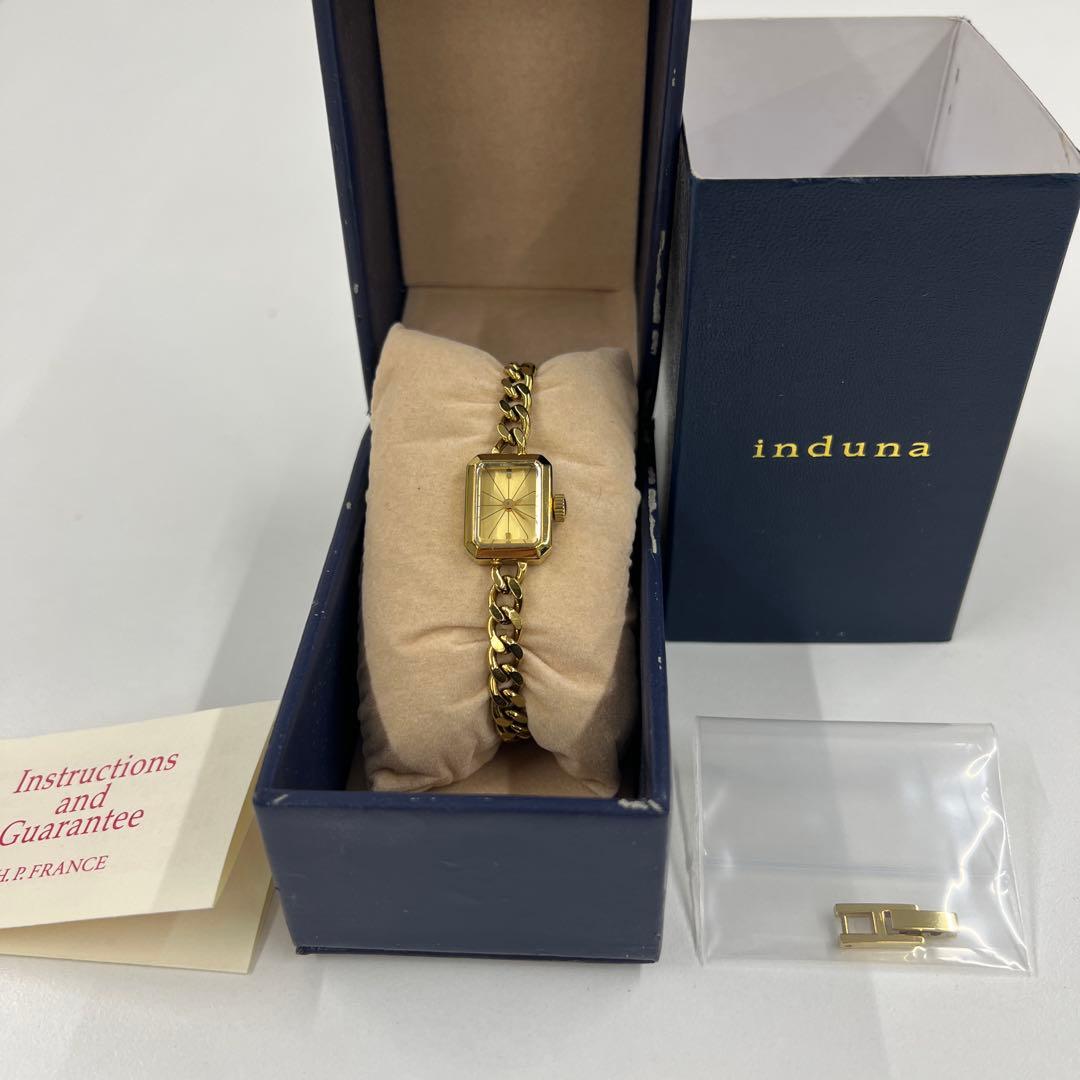 アッシュペーフランス　indunaチェーンベルト時計