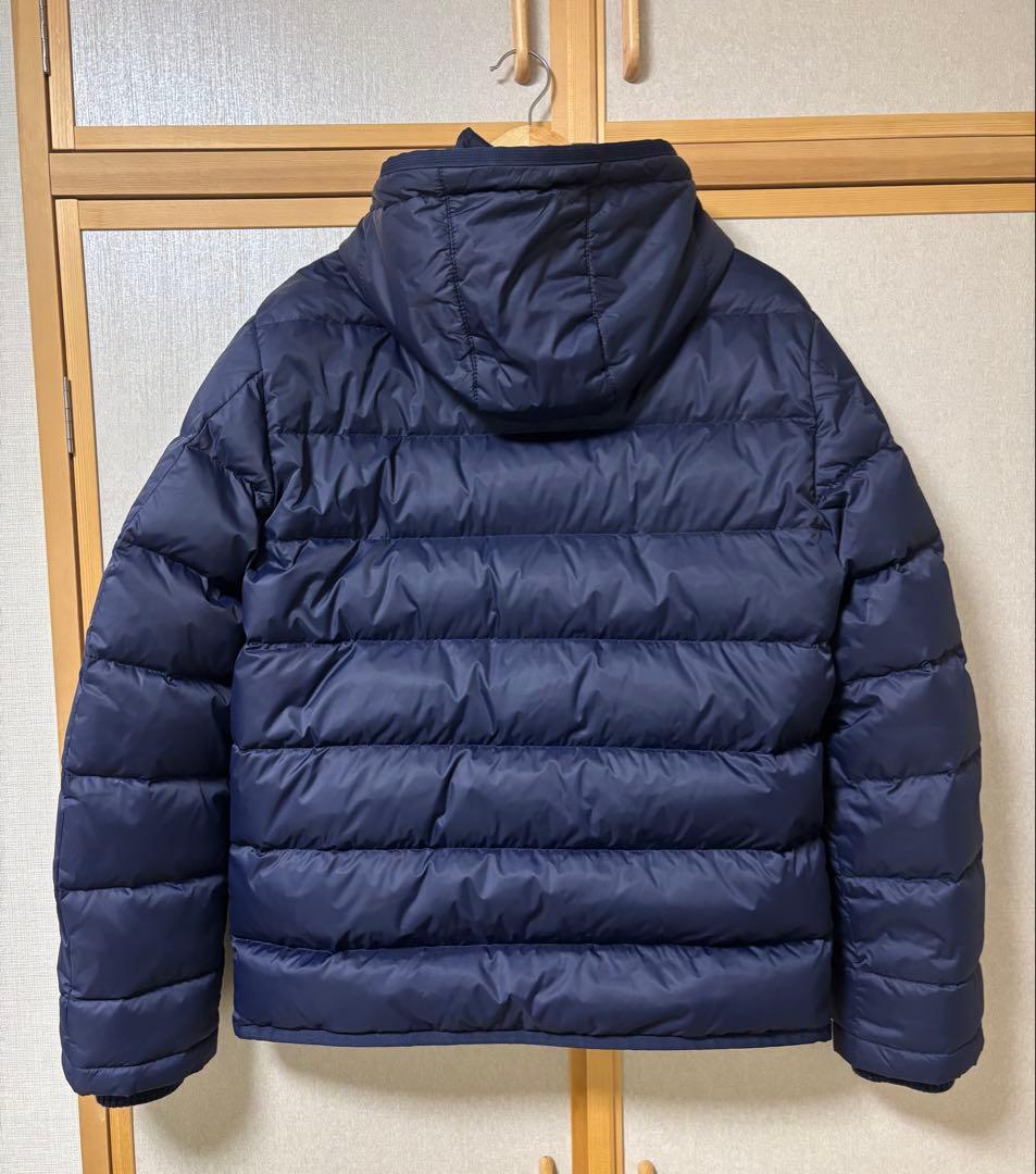 【びら】 LACOSTE ネイビー ダウンジャケット サイズ50