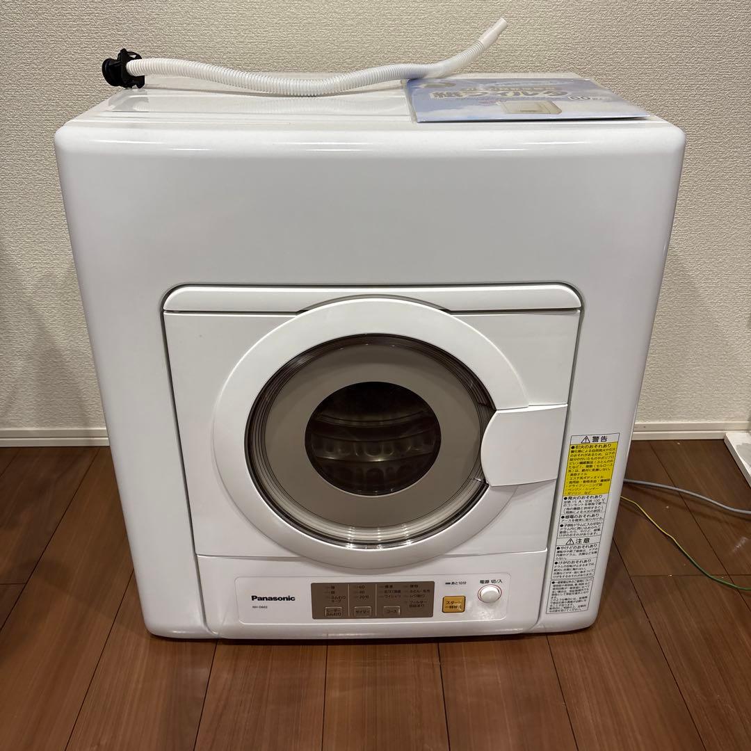 パナソニック　衣類乾燥機（乾燥容量６．０ｋｇ）NH-D603-W ホワイト