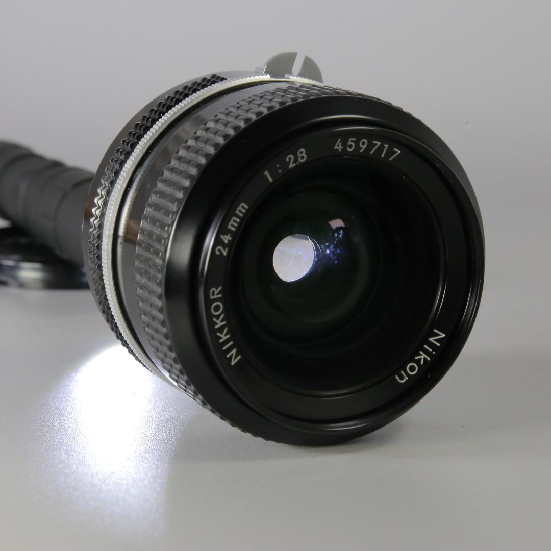 ☆良品☆完全動作　 Nikon F アイレベル 24mm F2.8　#175