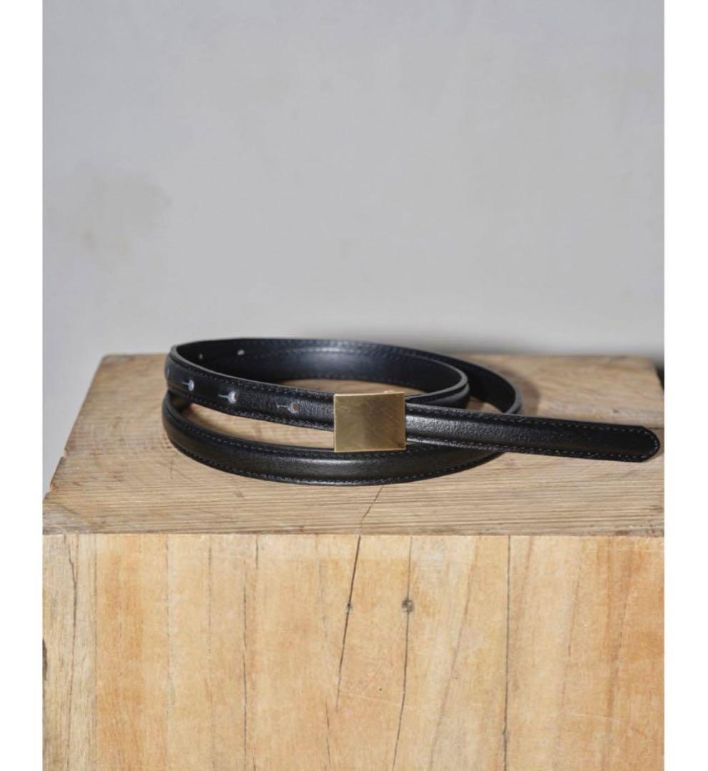 新品 TODAYFUL Square Plate Belt ベルト