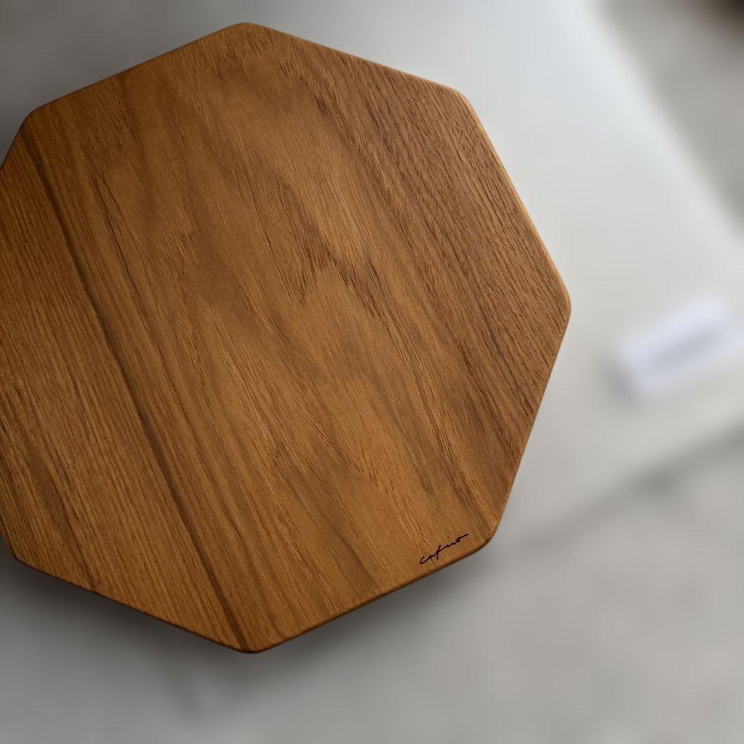 CAFICT カフィクト オクタゴナル カッティングボード チーク