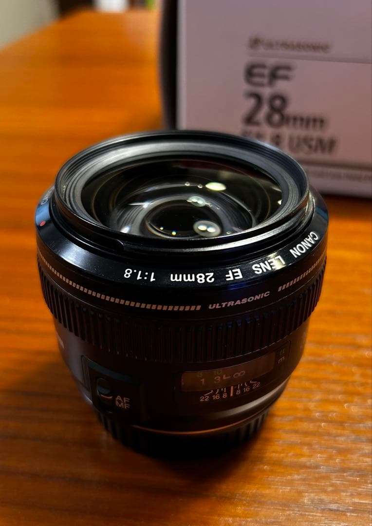 キャノン単焦点レンズCanon EF28mm F1.8 USM