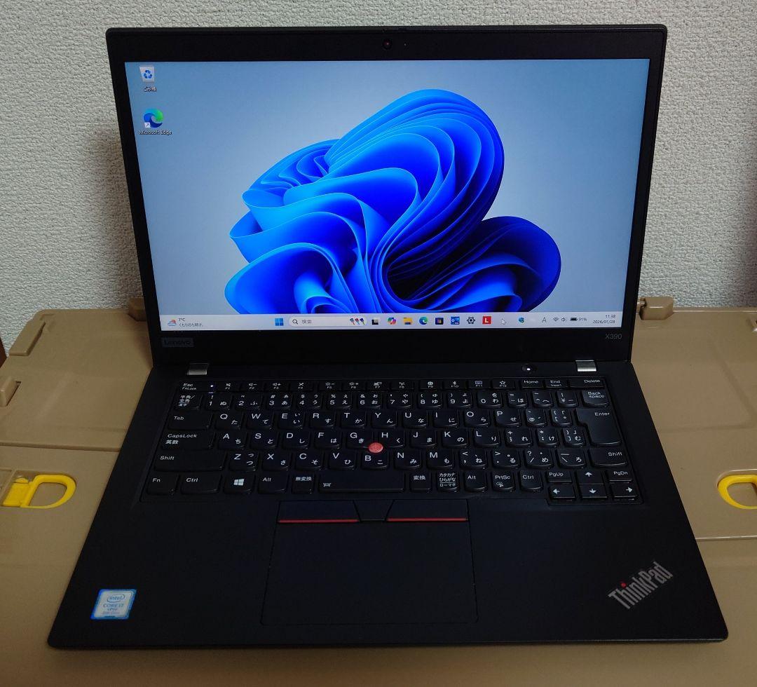 Lenovo ThinkPad X390(SSD:512GB、メモリ:32GB)