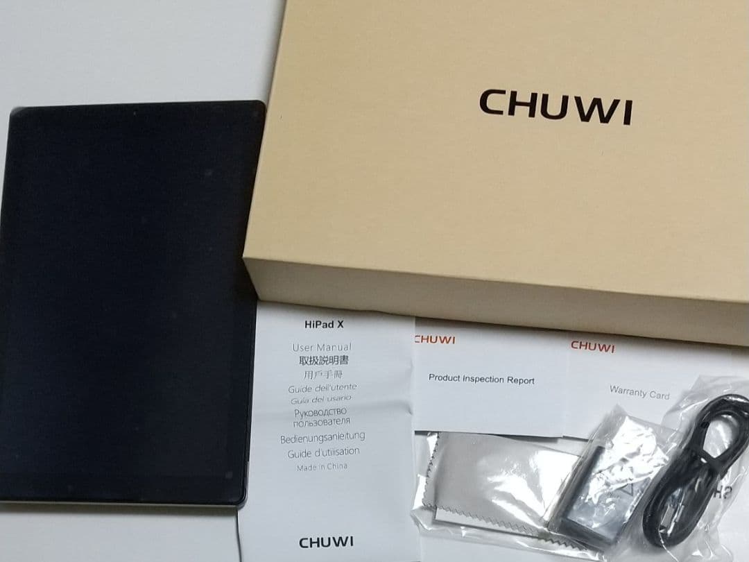 美品 CHUWI HiPad X タブレットPC 10.1型 10.1インチ