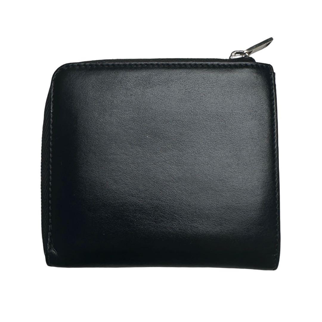 JIL SANDER ジルサンダー ブラックレザー 財布 ケース