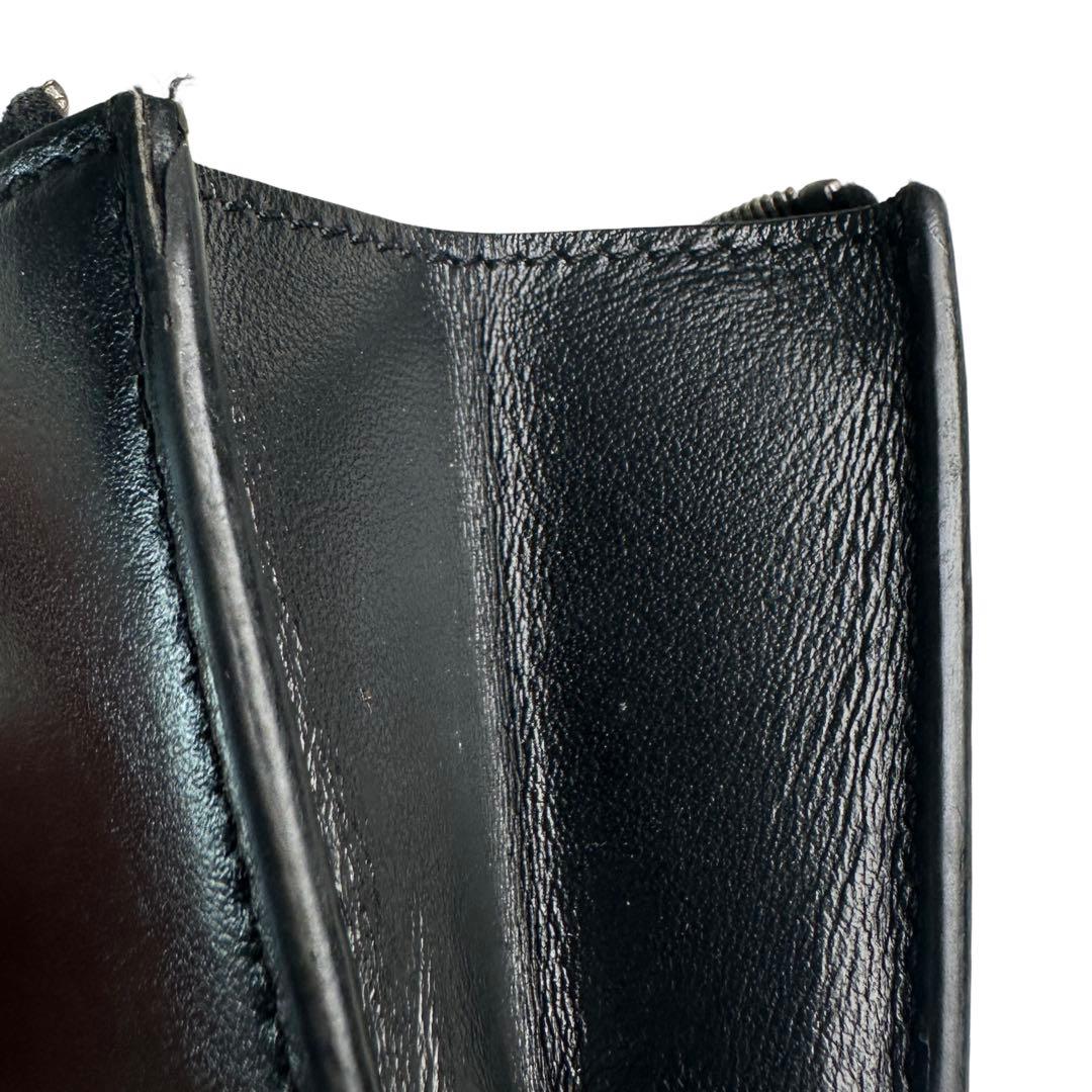 JIL SANDER ジルサンダー ブラックレザー 財布 ケース