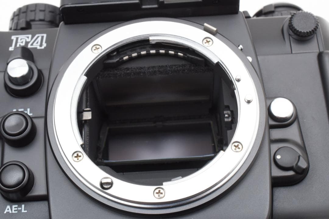 超美品 NIKON ニコン F4S MB-21 説明書付フィルム　B395