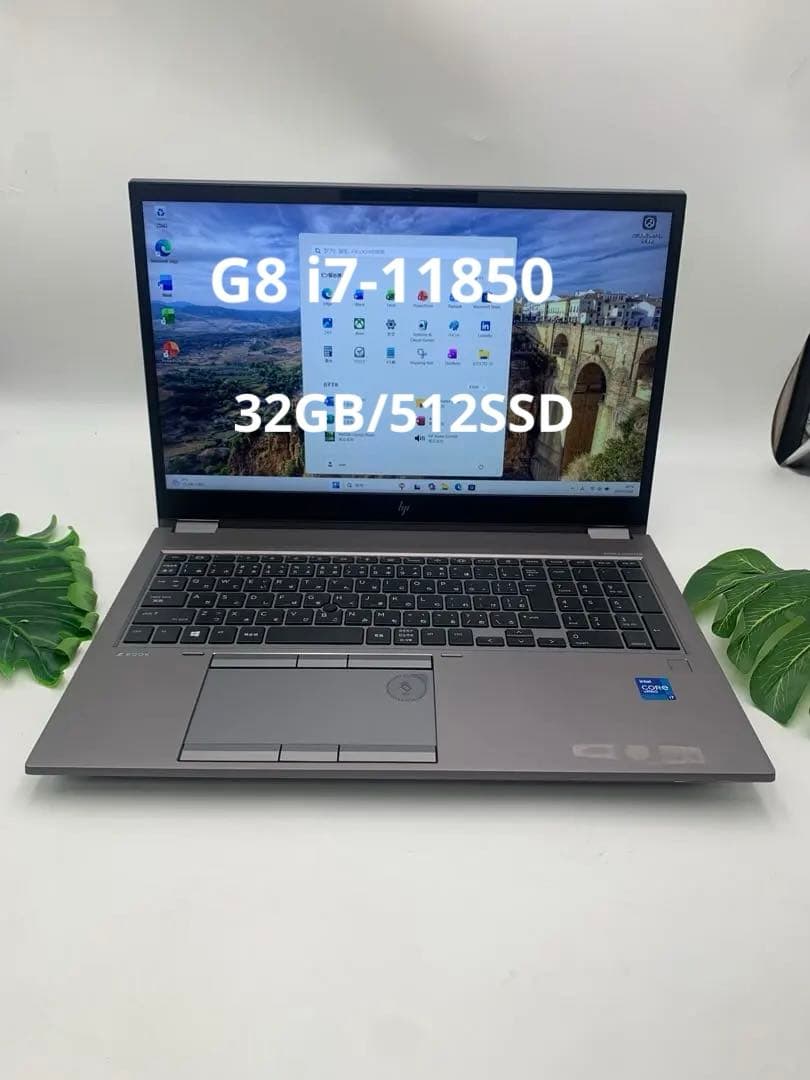 Windowsノート本体 HPZBook Fury 15.6 G8 i7-11850H CPU2.50