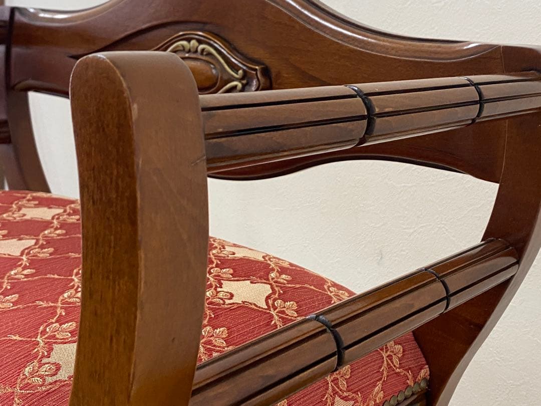 イタリア製 リージェンシー様式 ベンチチェア エントランスチェアスツール イス