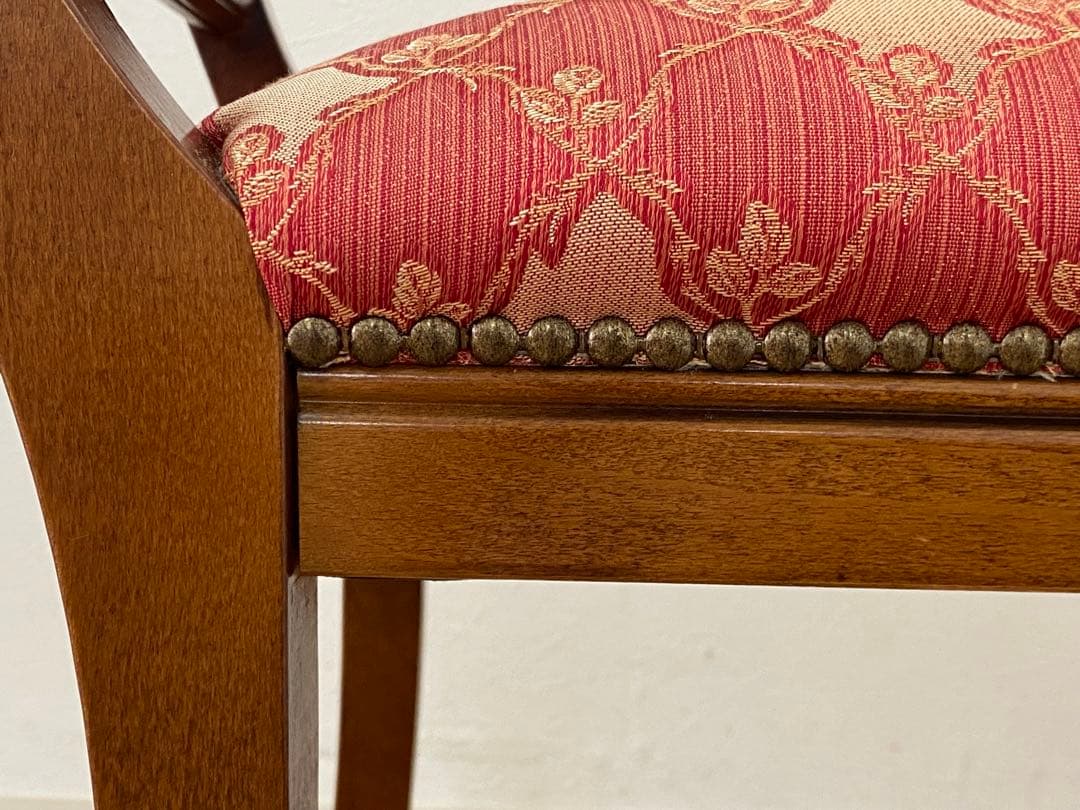 イタリア製 リージェンシー様式 ベンチチェア エントランスチェアスツール イス