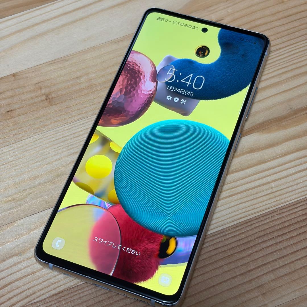 Samsung Galaxy A51 au版SIMフリー　10670