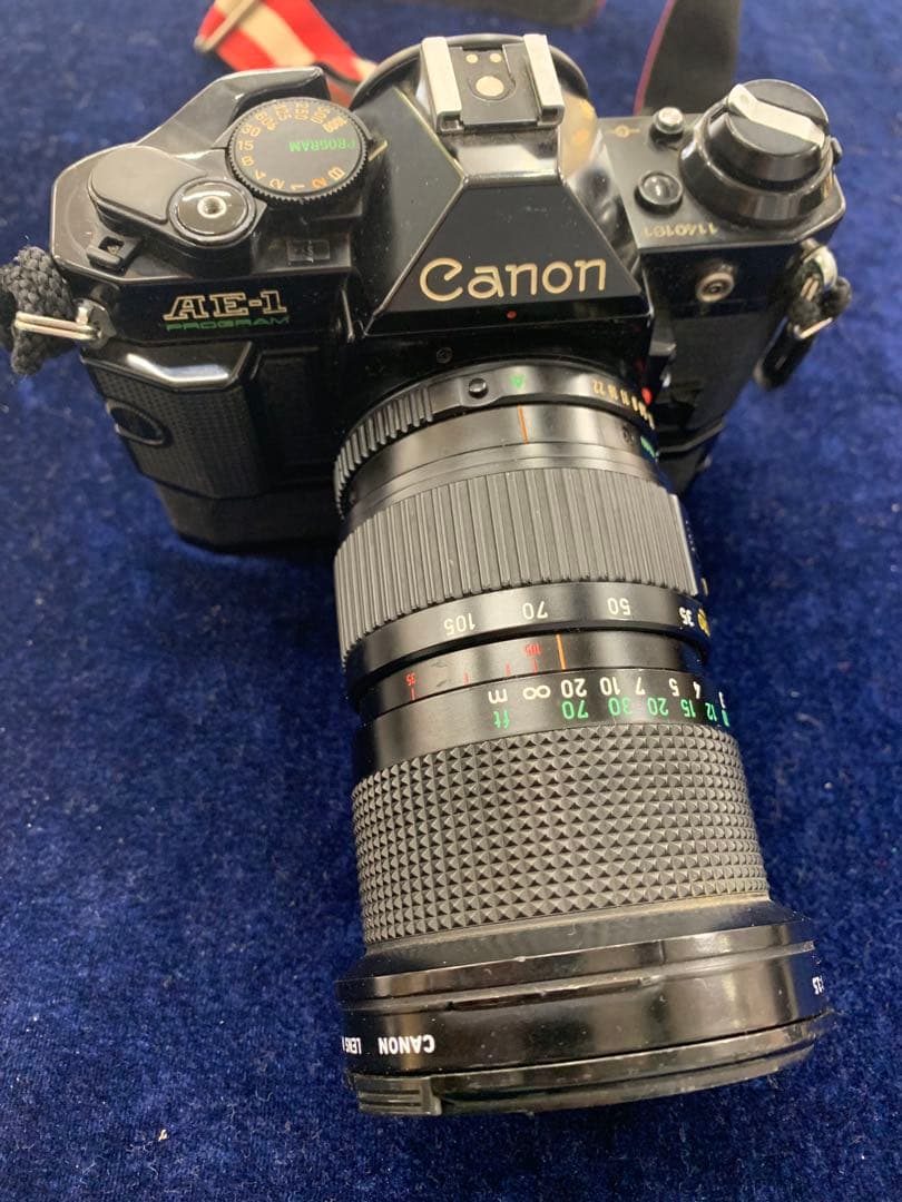 Canon AE-1 一眼レフカメラ 35-105mmレンズ付き