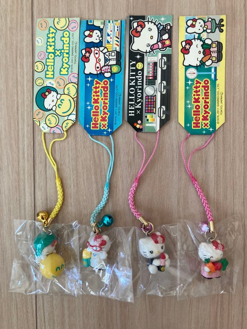 ご当地キティ ハローキティ 根付 杏林堂限定 4点セット