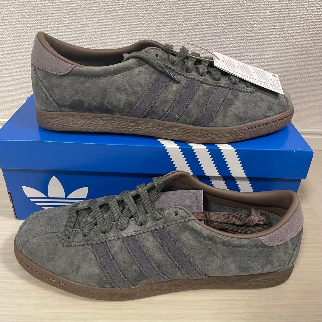 新品 adidas TOBACCO グレー ブラウン HQ9177 スニーカー