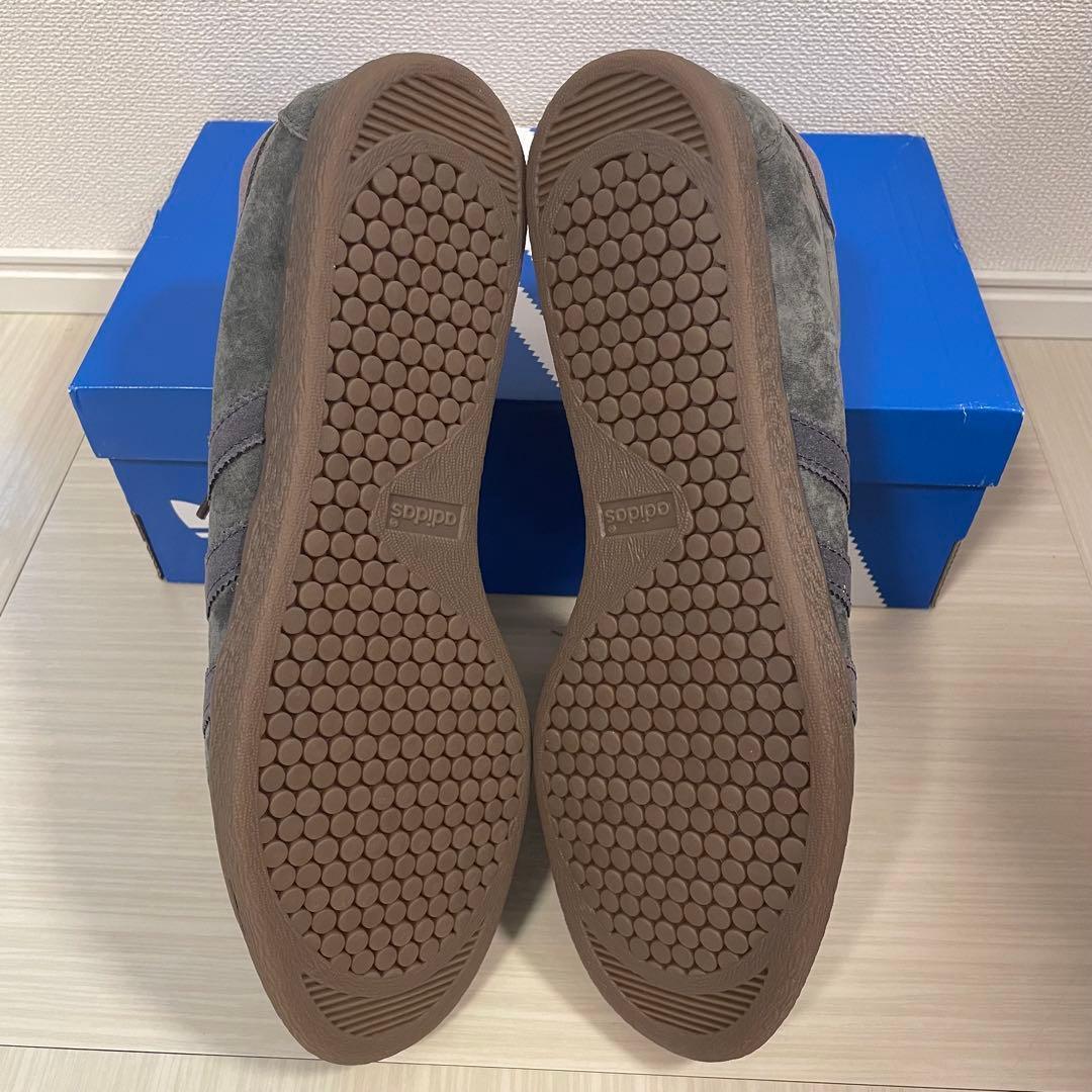 新品 adidas TOBACCO グレー ブラウン HQ9177 スニーカー