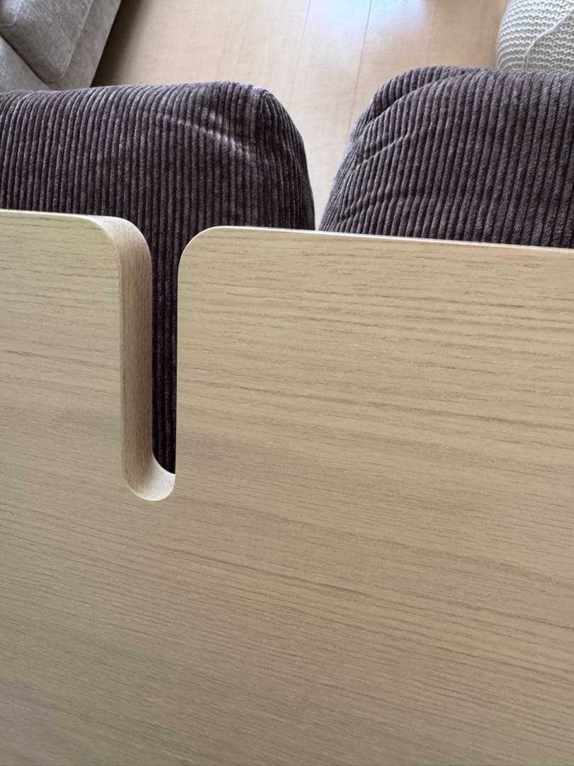 マスターウォール　ブラウン コーデュロイ 2人掛けソファ