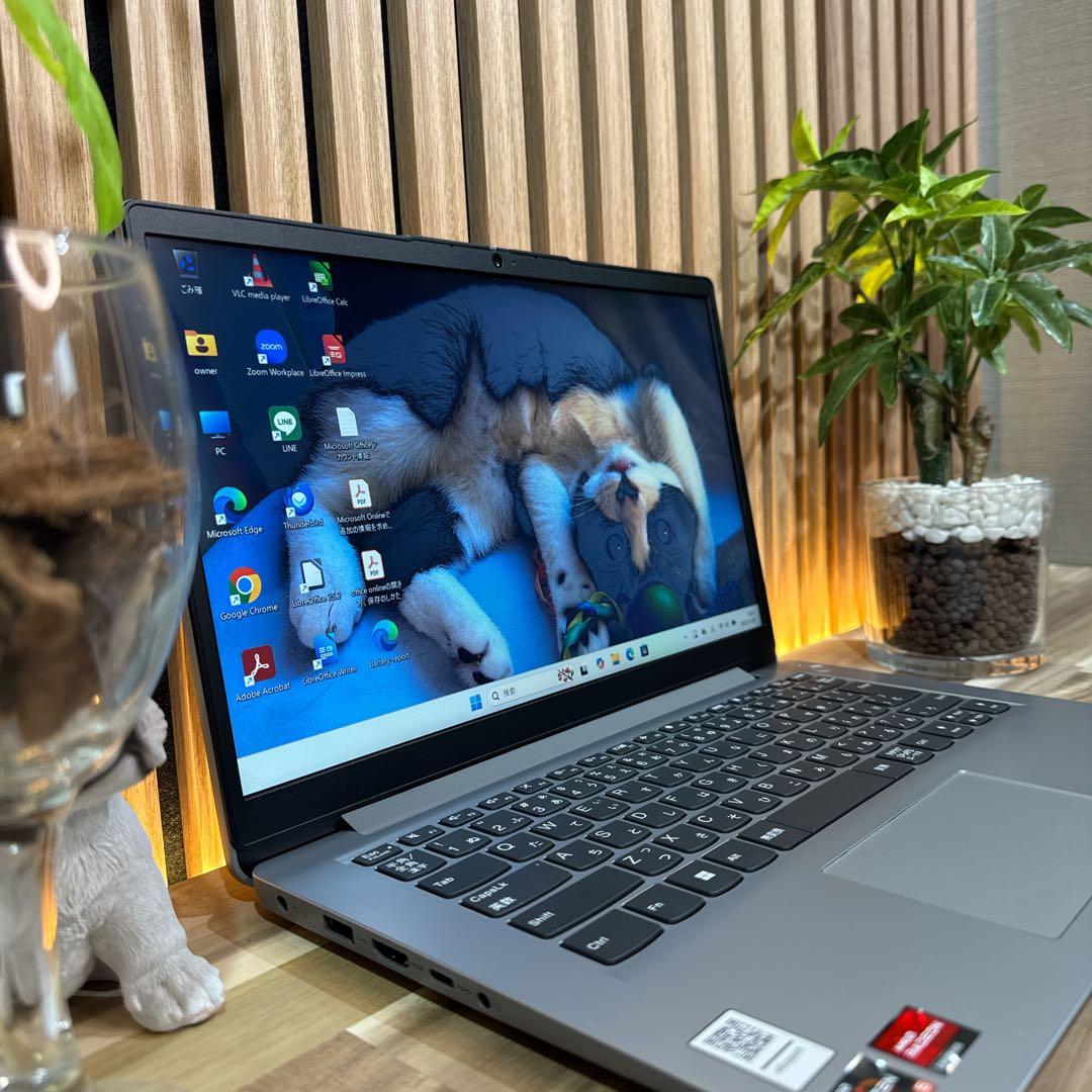 準美品 2024年モデル‼️IdeaPad☘Ryzen5☘フルHD☘ノートパソコン