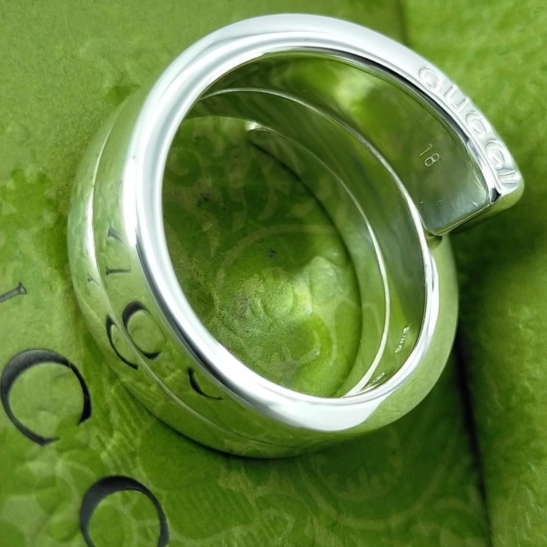 ●SALE●【GUCCI】スパイラル　スネーク　リング　１７号　2085