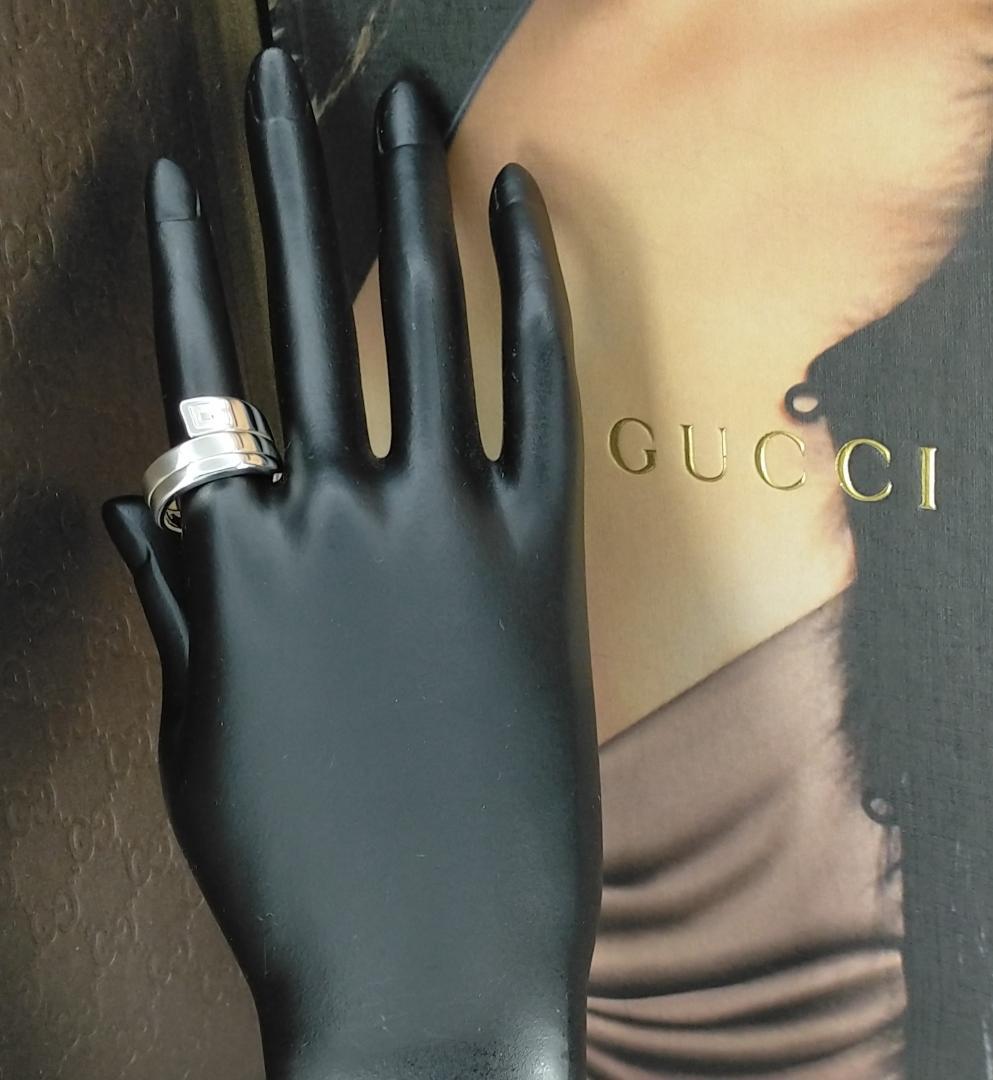 ●SALE●【GUCCI】スパイラル　スネーク　リング　１７号　2085