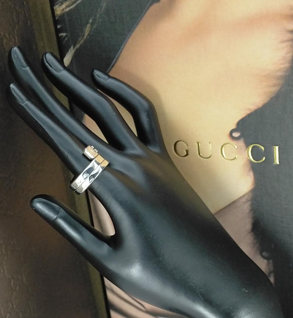 ●SALE●【GUCCI】スパイラル　スネーク　リング　１７号　2085