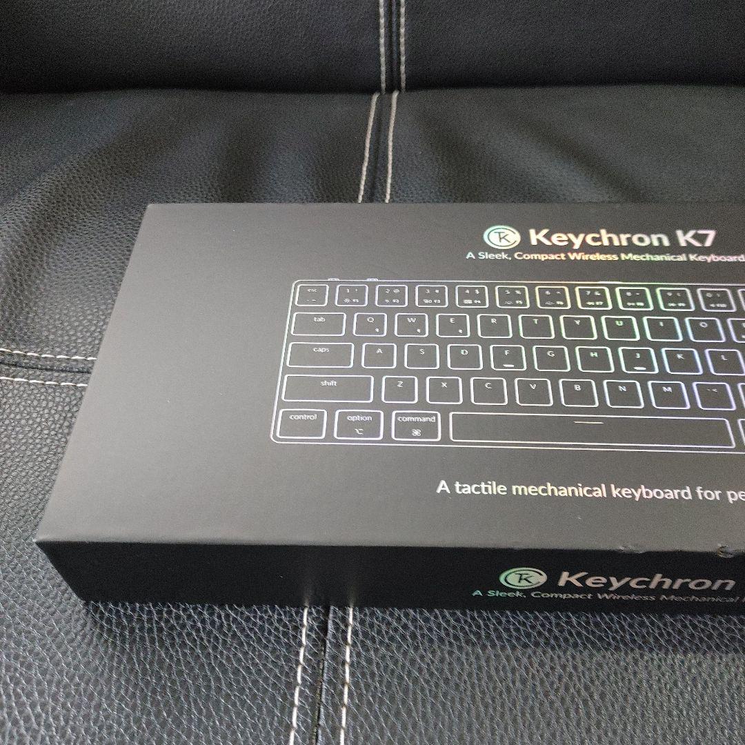 【未使用】Keychron K7 ワイヤレス・メカニカルキーボード