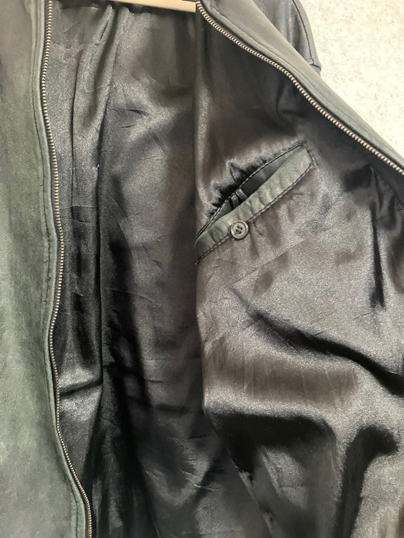 爆*場様 ★Ralph Lauren★leather jacket★Lサイズ相当