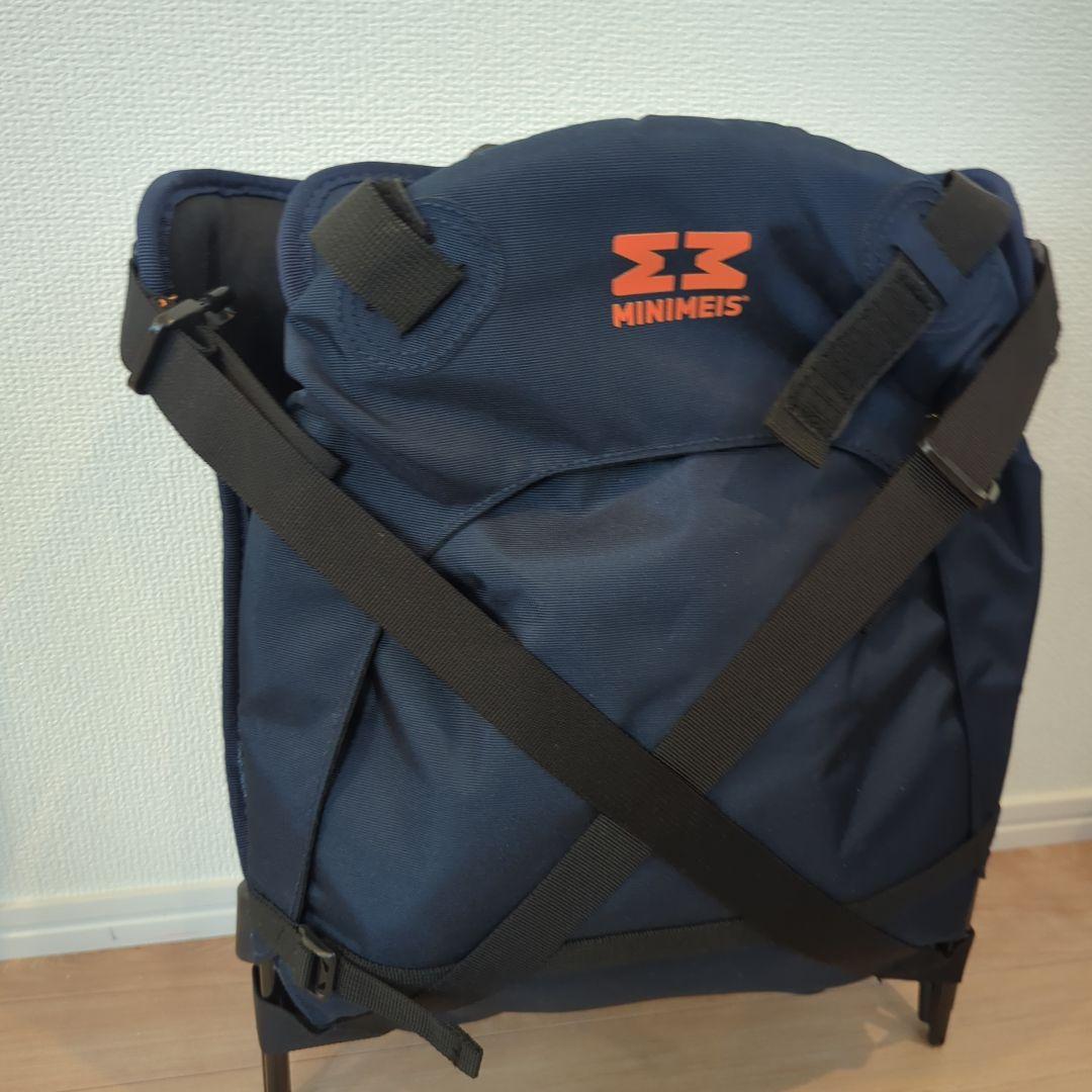 MINIMEIS　 肩車ベビーキャリア ネイビー