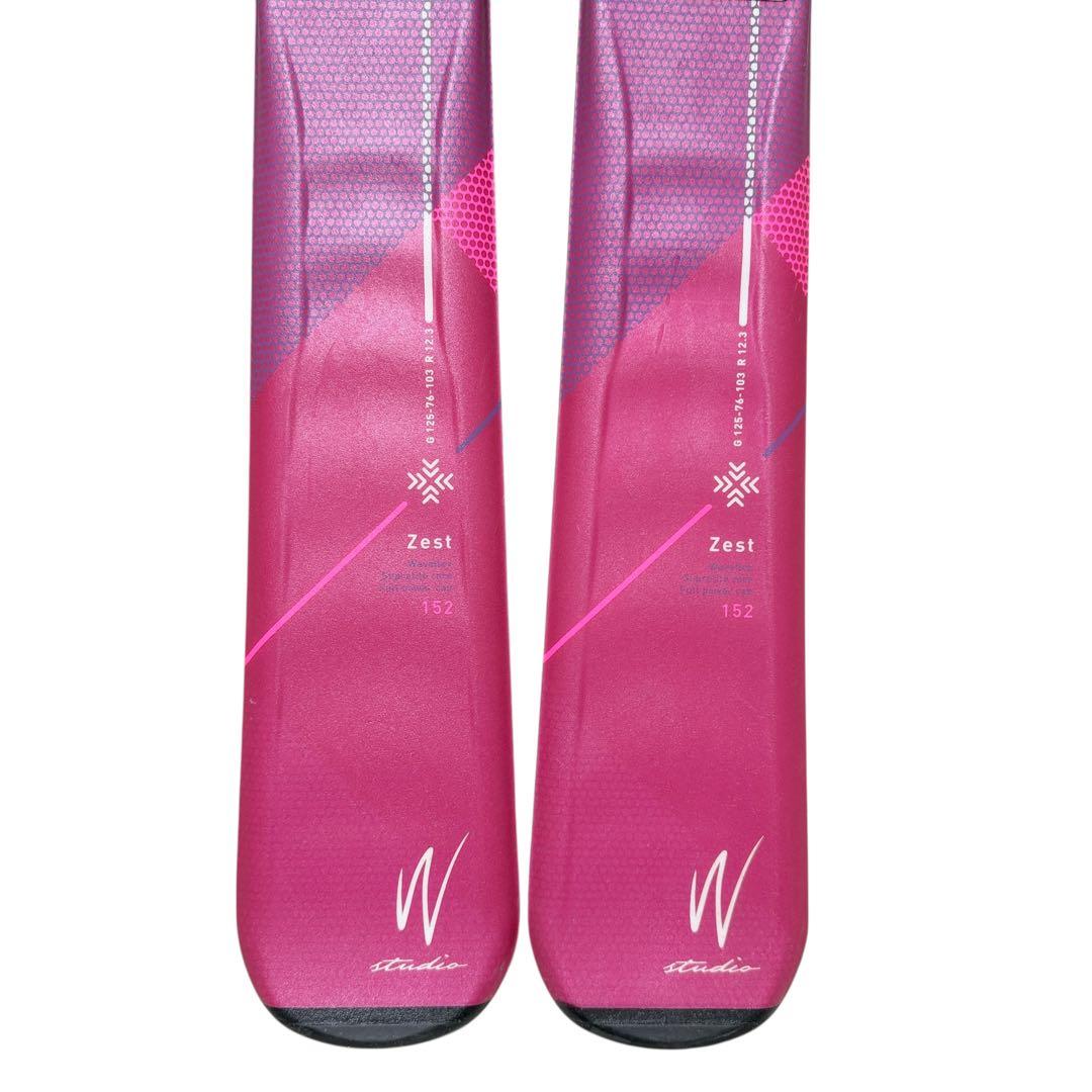 美品　ELAN Zest W studio 152cm レディース　スキー