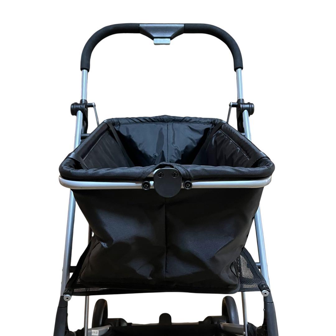 ECoCa ショッピングカート 保冷バッグ付き ブラック カート エコカ 買物