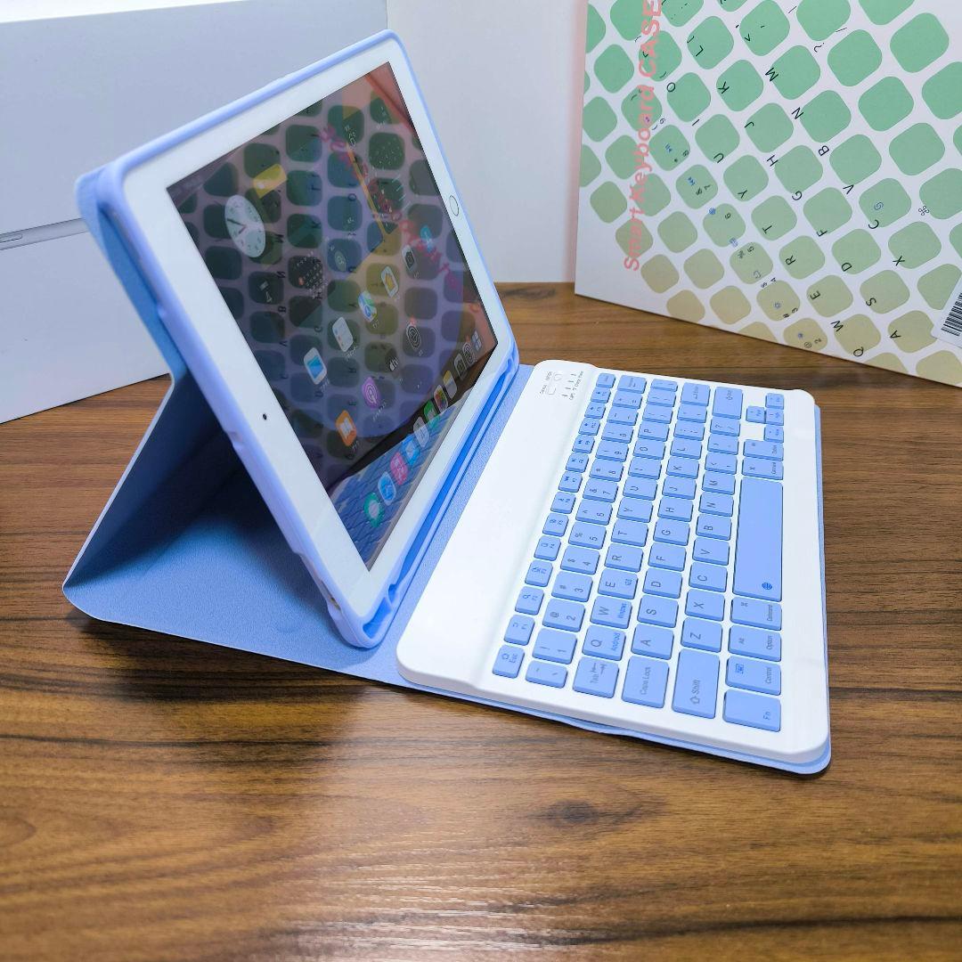 iPad 第5世代 Simフリー 128GB ケースとキーボードセット