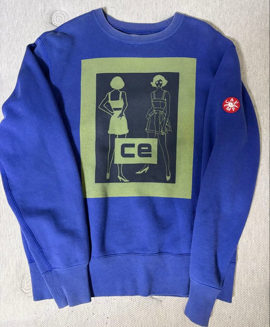 C.E Cavempt スウェット トレーナーワッペン ロゴ