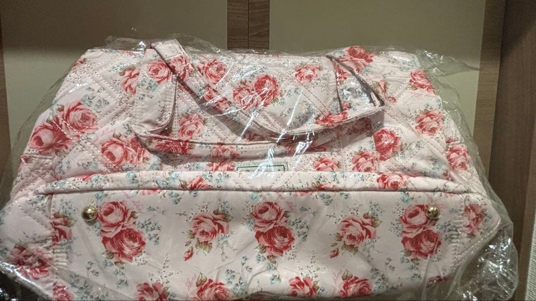 新品未開封 メゾピアノ キャスキッドソン コラボ マザーズバッグ ピンク ローズ