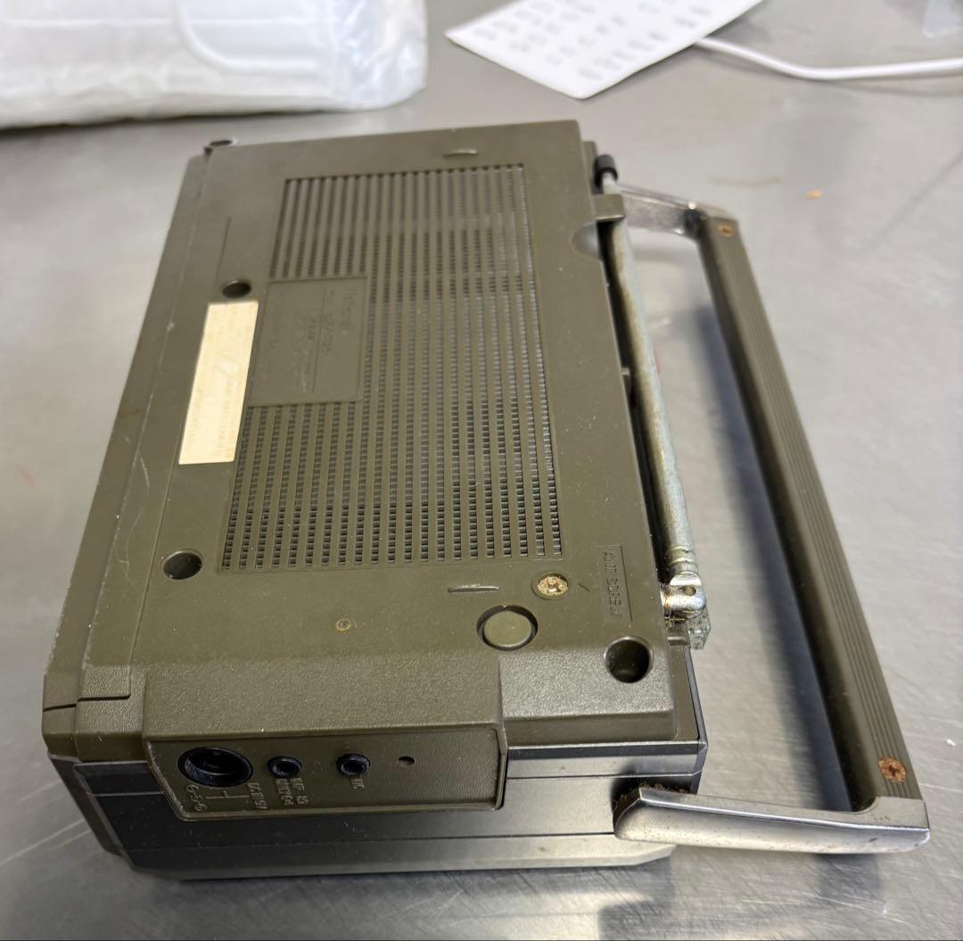 ナショナル　ラジオカセットレコーダー　rx-1825