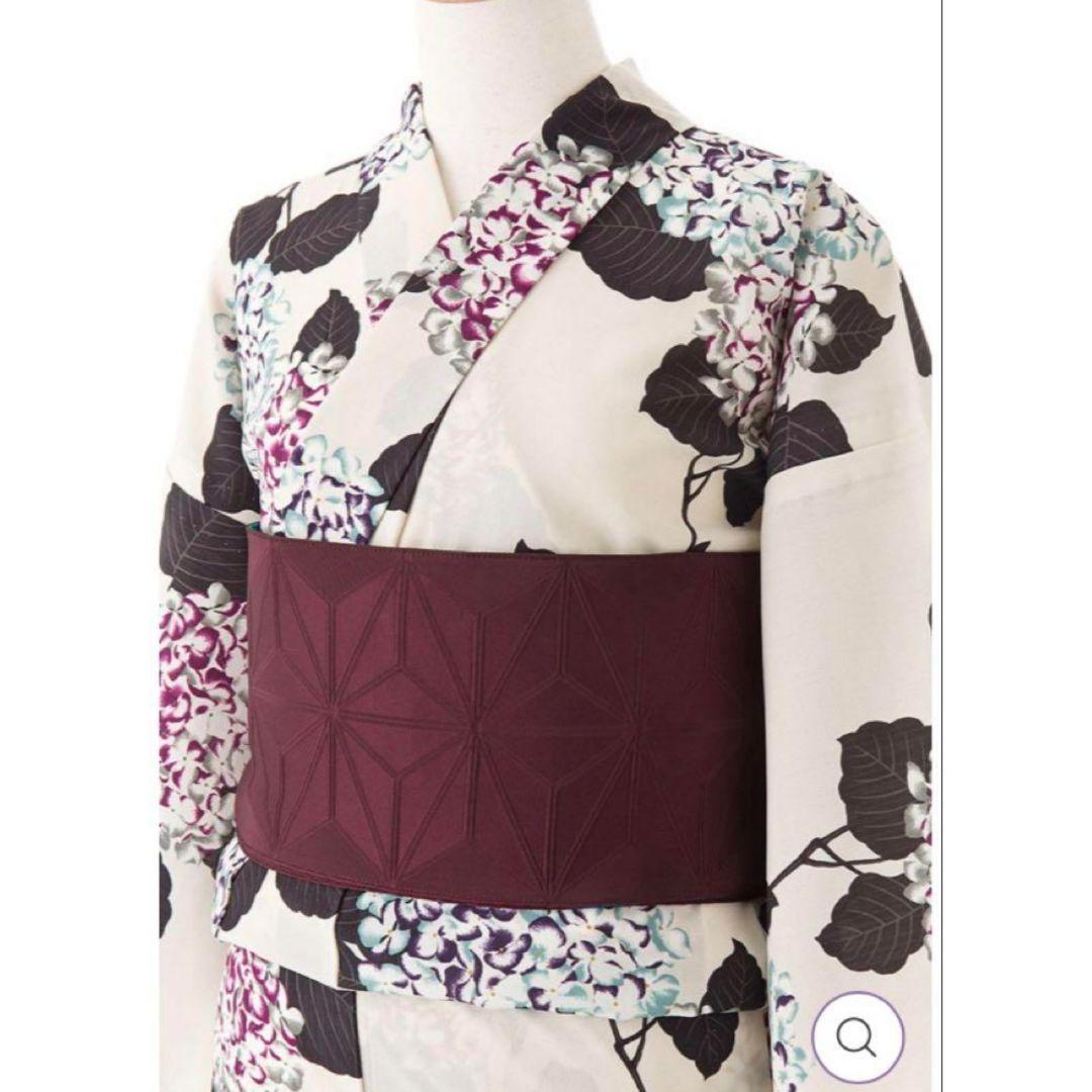 【新品・未着用】撫松庵 紫陽花柄 浴衣 セオα 単衣 ふりふ あじさい 夏