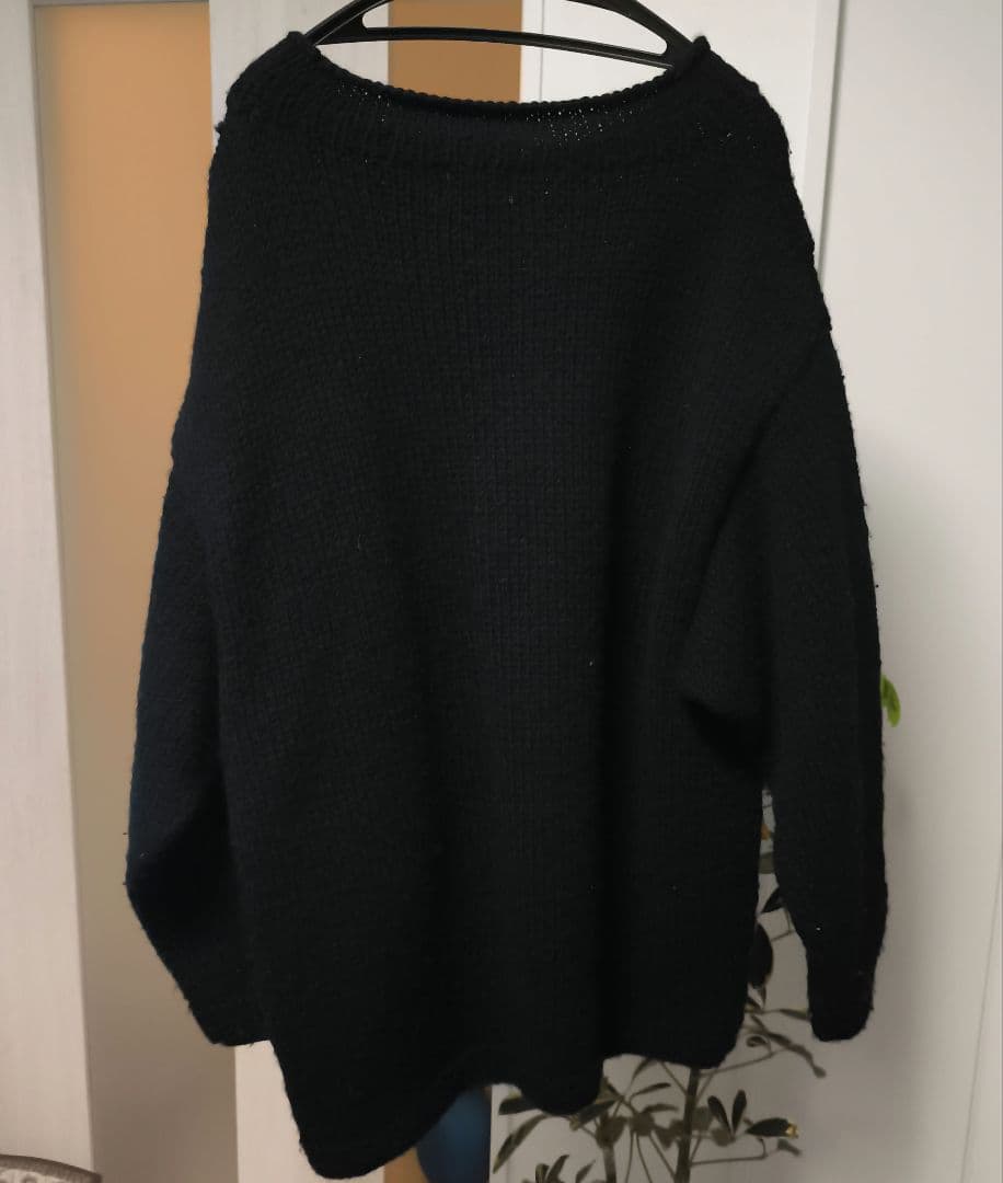 【美品】 マクマホンニッティングミルズ ロールニット 花柄