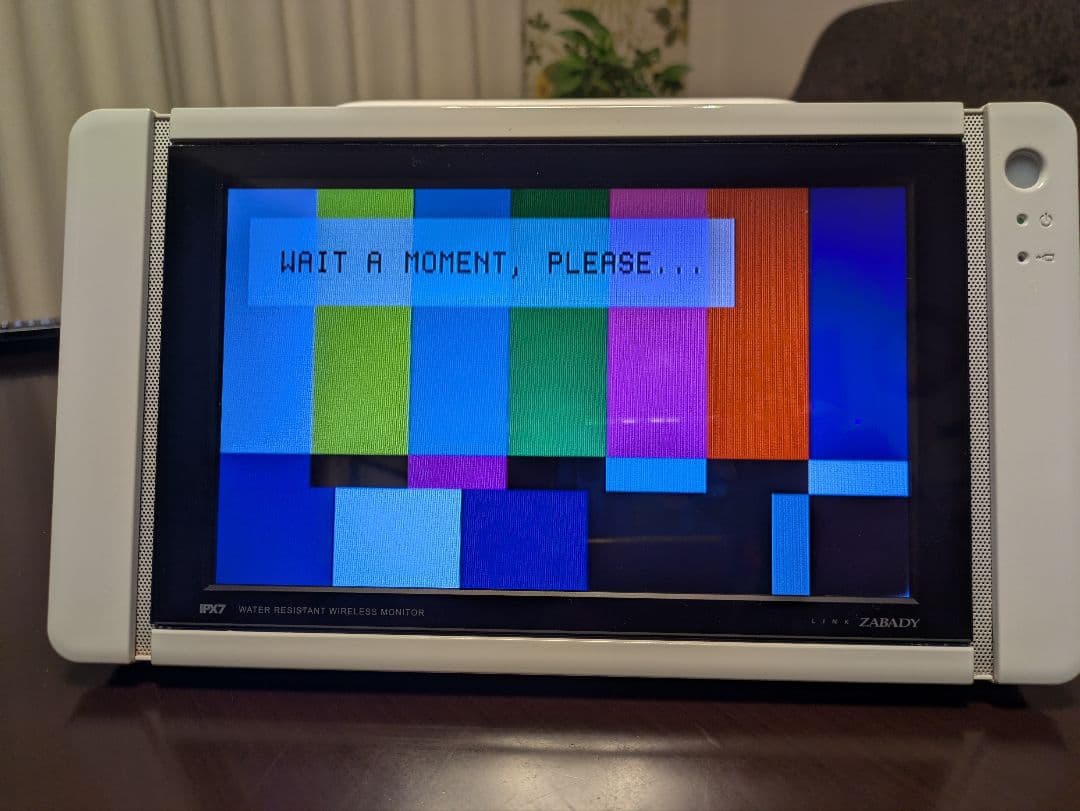 【モニター以外は２セット】VW-J107 10インチ 防水ワイヤレスモニター