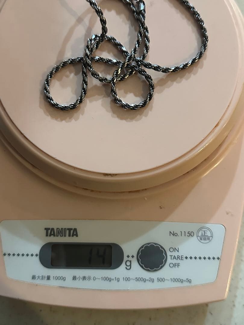 AVALANCHE シルバー925 ネックレス ロープチェーン 50cm