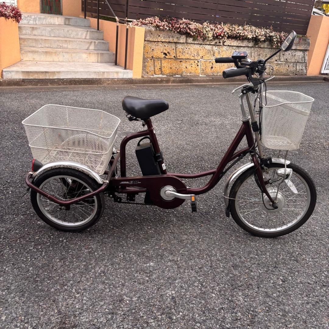 電動アシスト自転車 ACTIVEPLUS911 三輪ワゴン