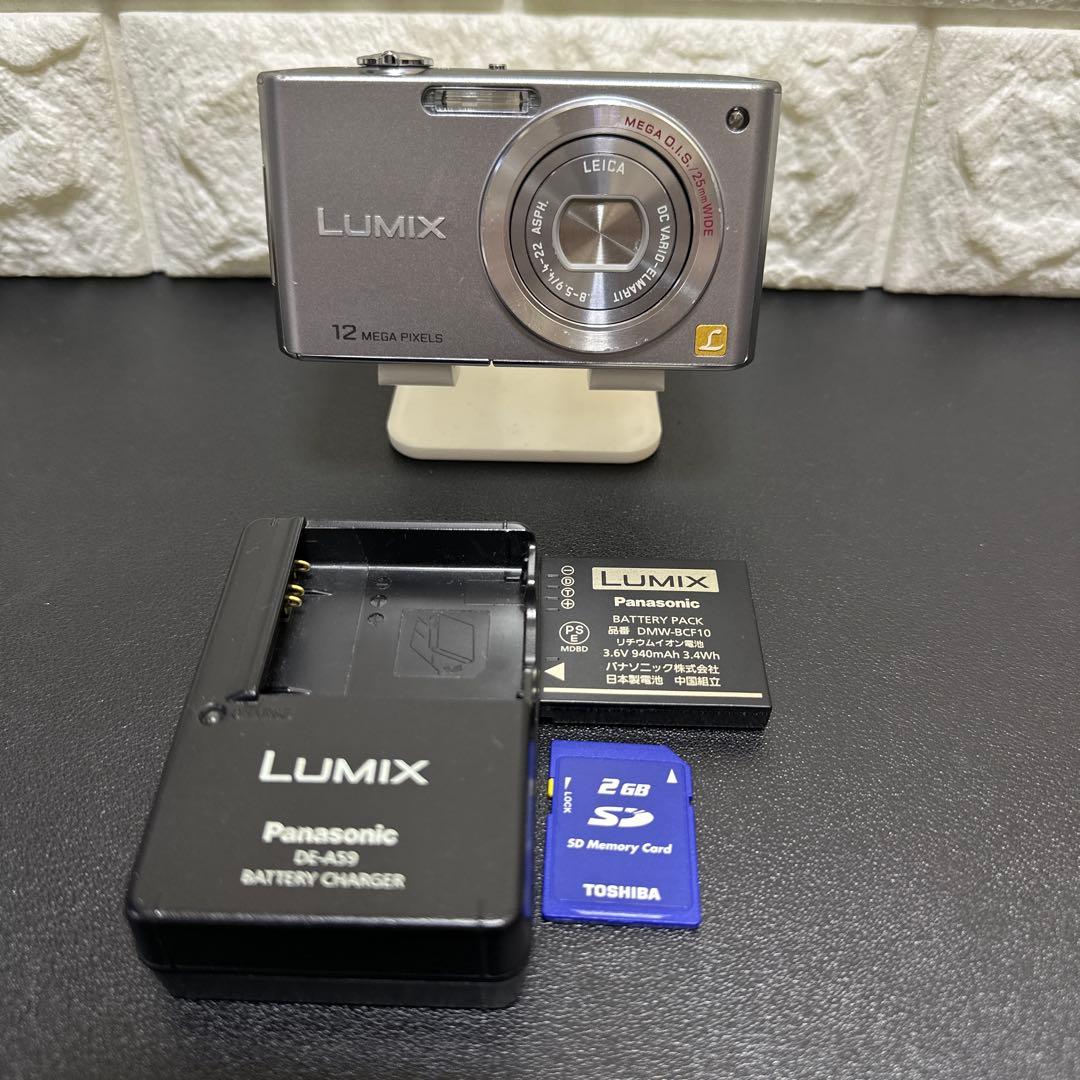 美品　Panasonic LUMIX DMC-FX-40 動作確認済