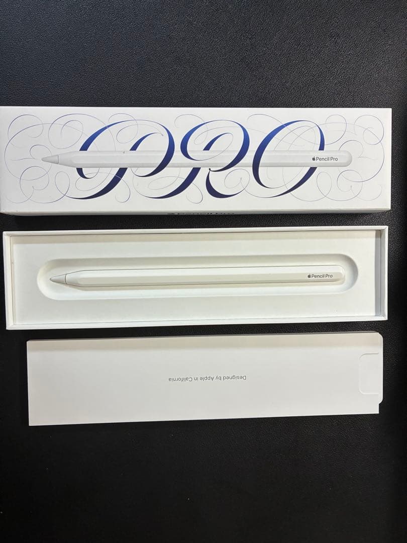 【美品】Apple Pencil Pro ホワイト