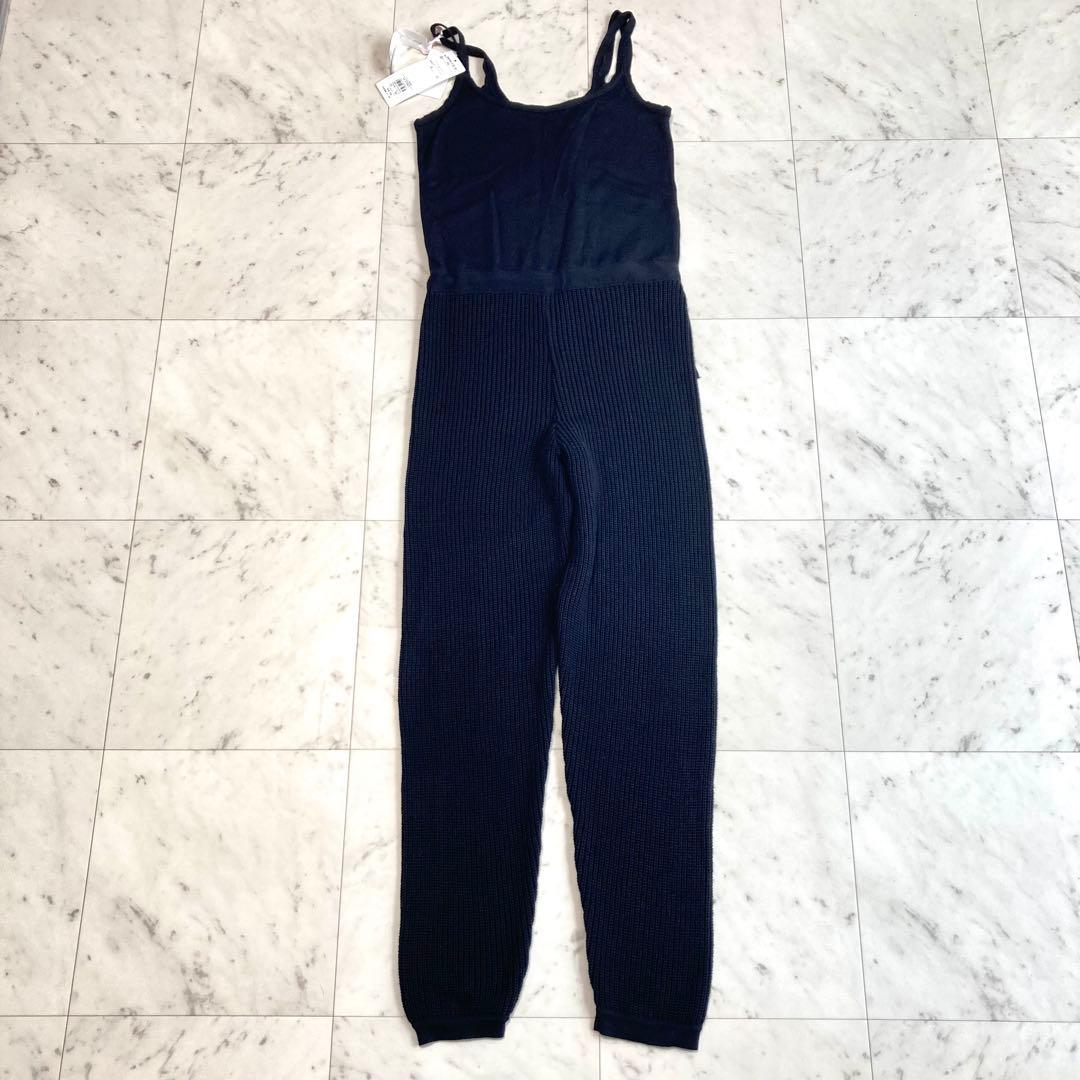 新品タグ付き レペット チャコット ニットオールインワン　ブラックS