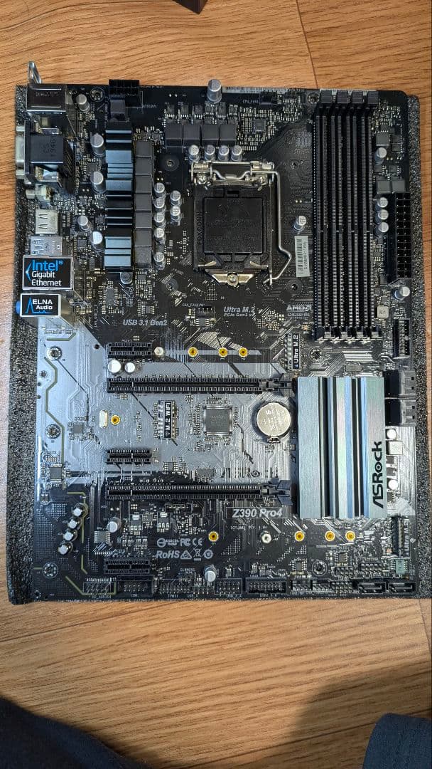 PCパーツセットi5_9400f,Z390Pro4,Quadro K420...