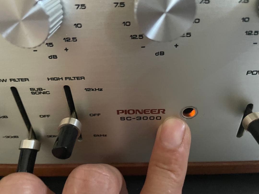 Pioneer SM-3000&pioneer SC-3000オーディオアンプ