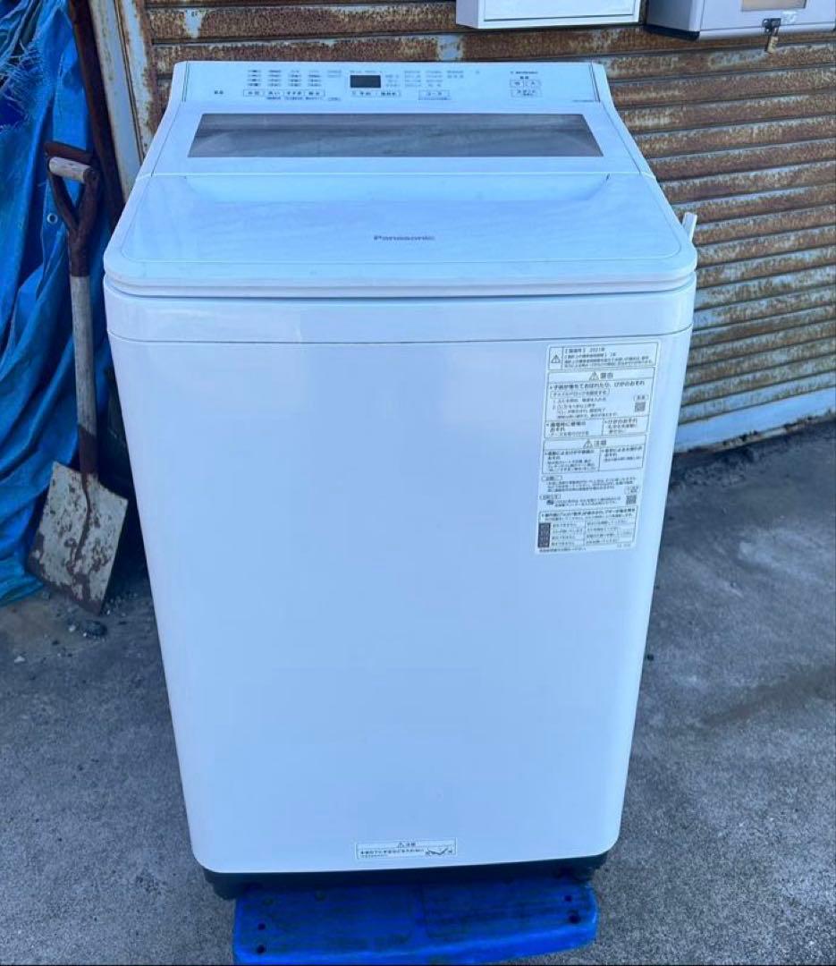【2021年製】Panasonic 縦型洗濯機 NA-FA80H9 容量8kg