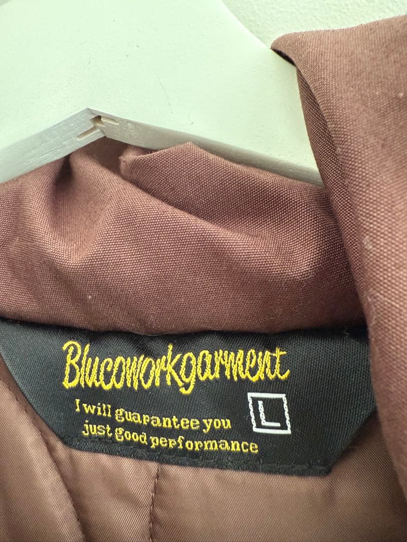 Blucoマウンテンパーカー　Lサイズ　ブラウン